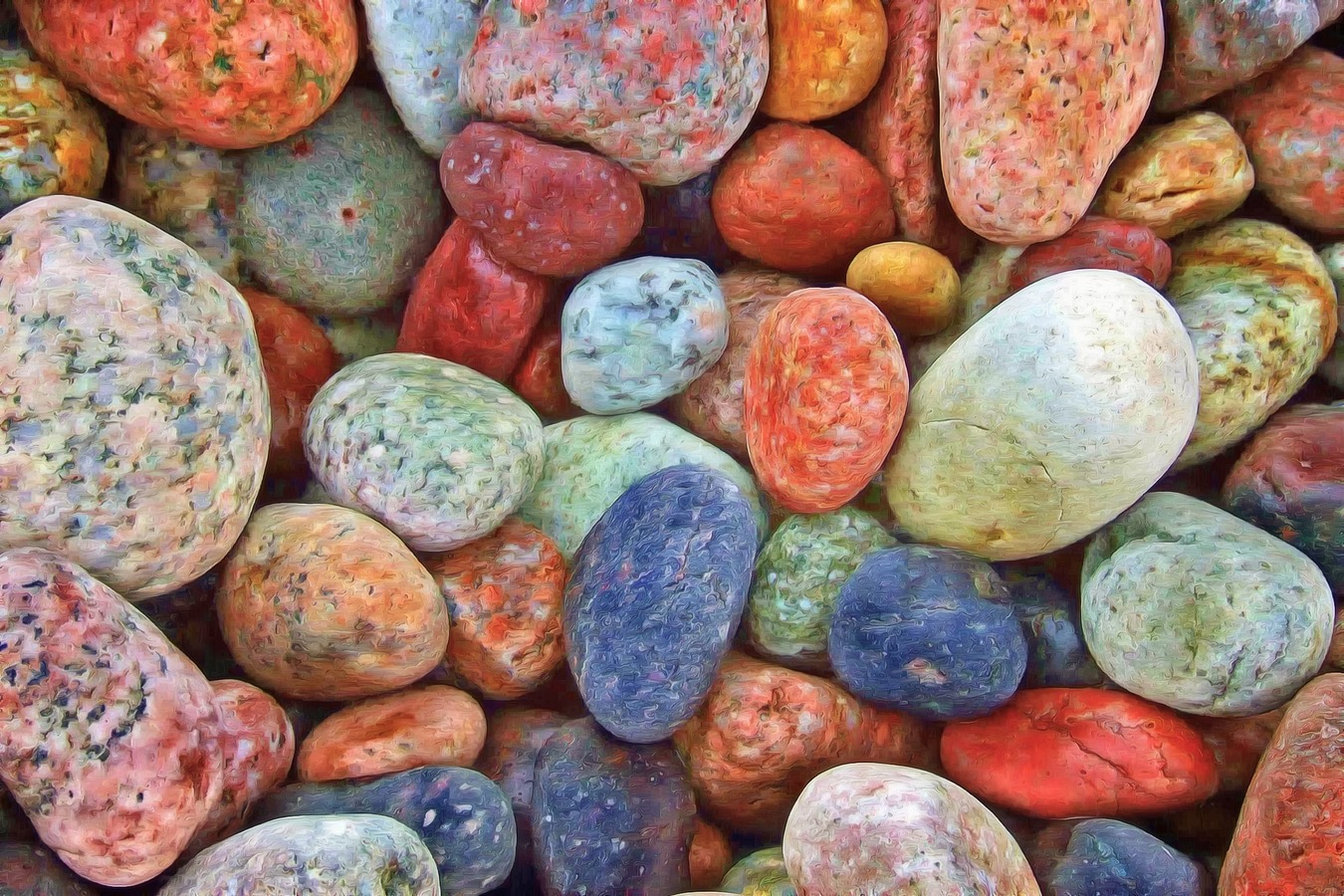 Recolecta la energía de diferentes lugares con ayuda de las piedras